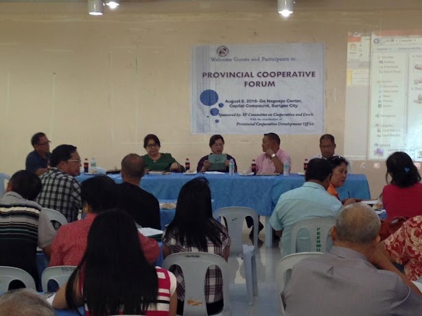 Provincial Cooperative Forum gipahigayon sa Surigao Norte