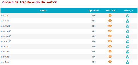 INFORME DE TRANSFERENCIA DE GESTIÓN