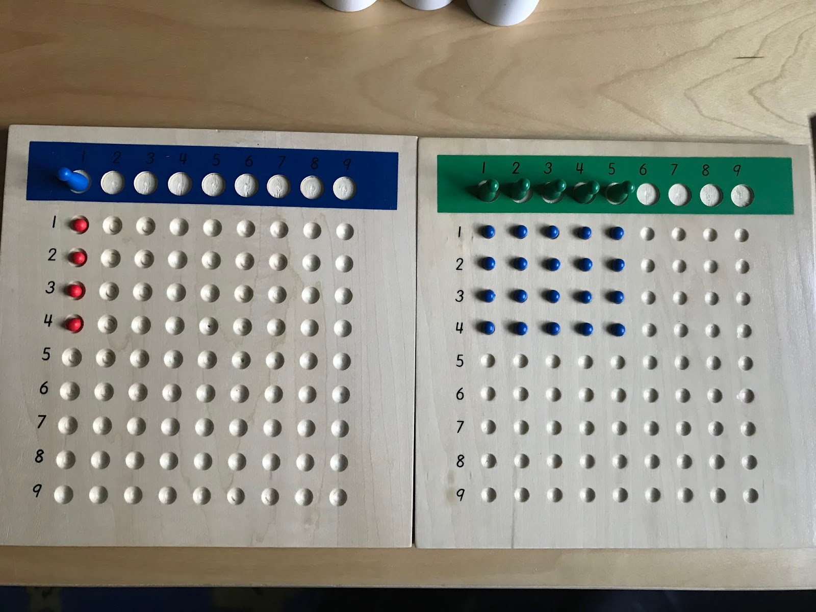 Family FECS Montessori Activity Long Division with Racks & Test Tubes