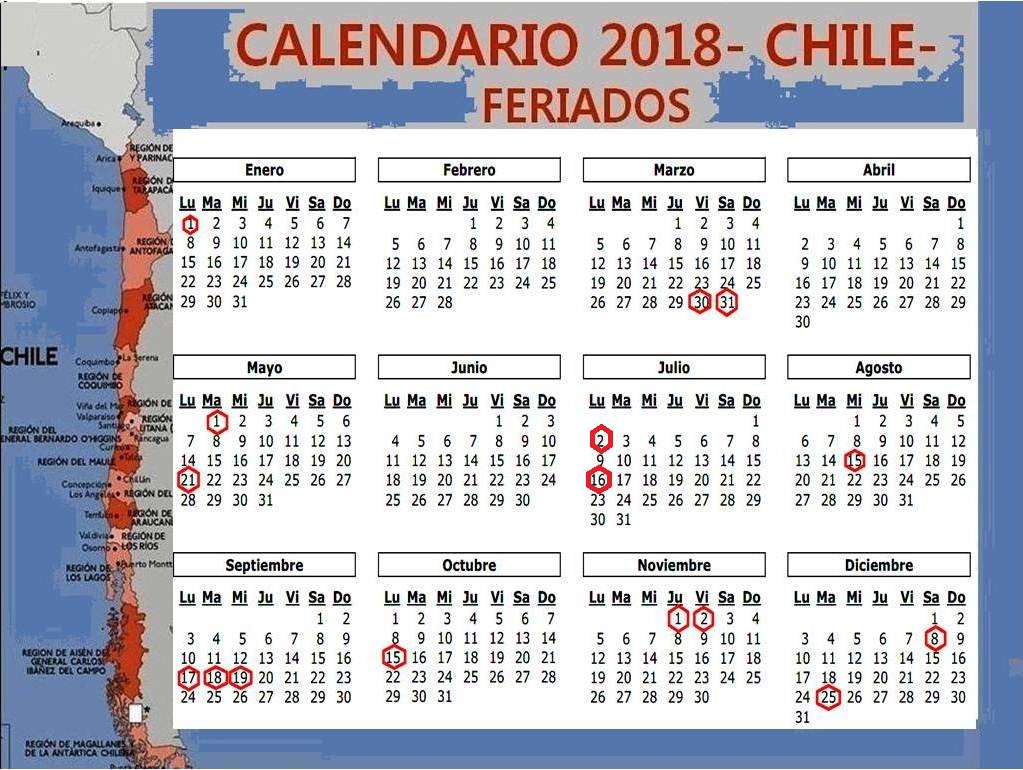 Calendario Chile 2023 Con Feriados Nacionales 2024 Toyota IMAGESEE