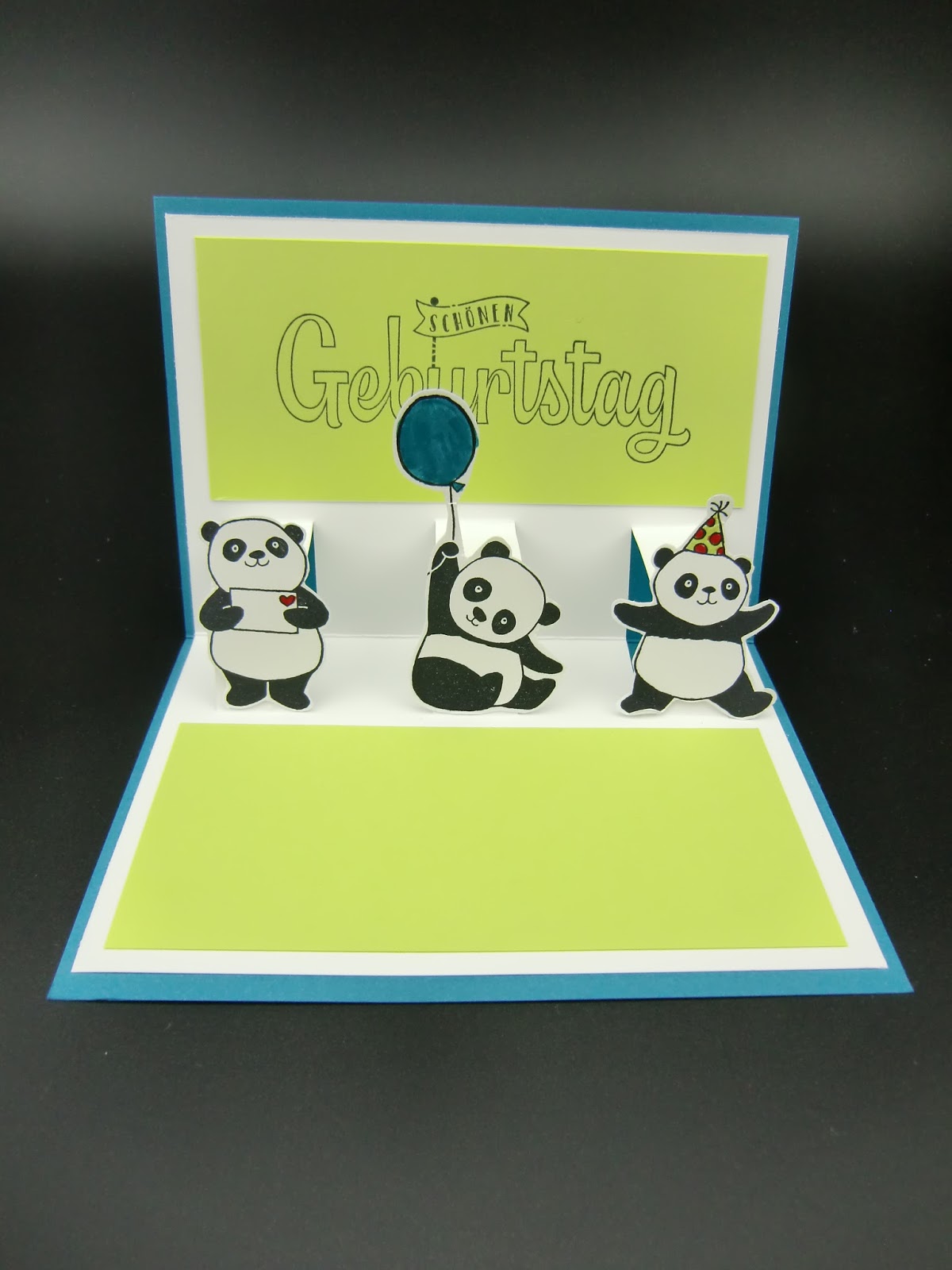 Bastelsteffi: Pop- Up Pandas