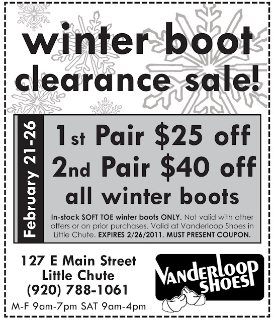 Vanderloop Shoes Inc: Winter Boot Sale at Vanderloop Shoes in Little ...