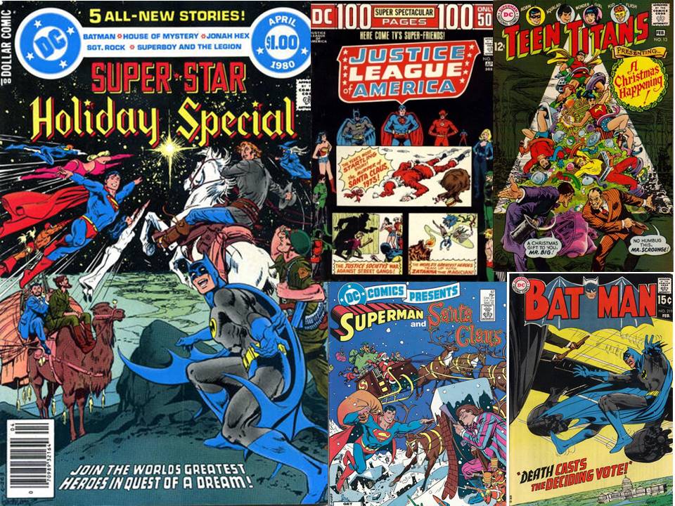 Dave's Comic Heroes Blog Christmas With The Super Heroes 1