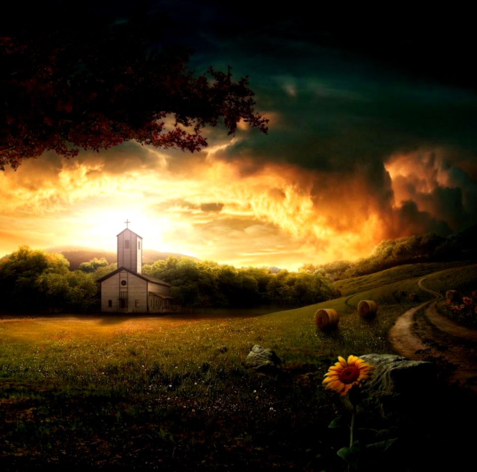 Country Church Tablet wallpapers and backgrounds  Tablet wallpapers