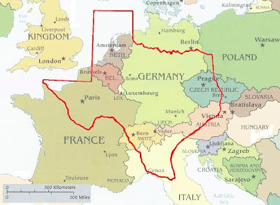 Texas size and Europe size