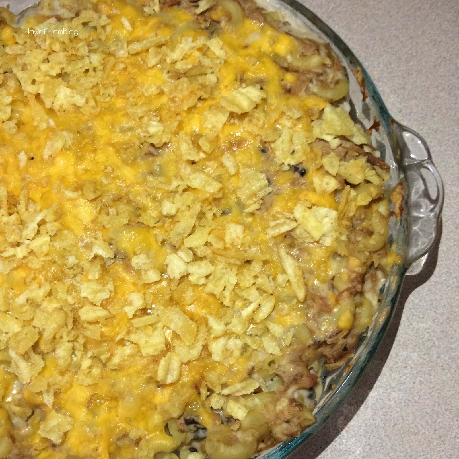 Hawaii Mom Blog Tuna Casserole