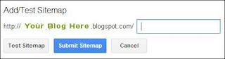 Sibmit sitemap to webmaster tools