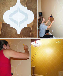 diy wall moroccan decorating decor simple money easy cool walls stencil projects stenciled ways own bedroom decorate beautify through exterior