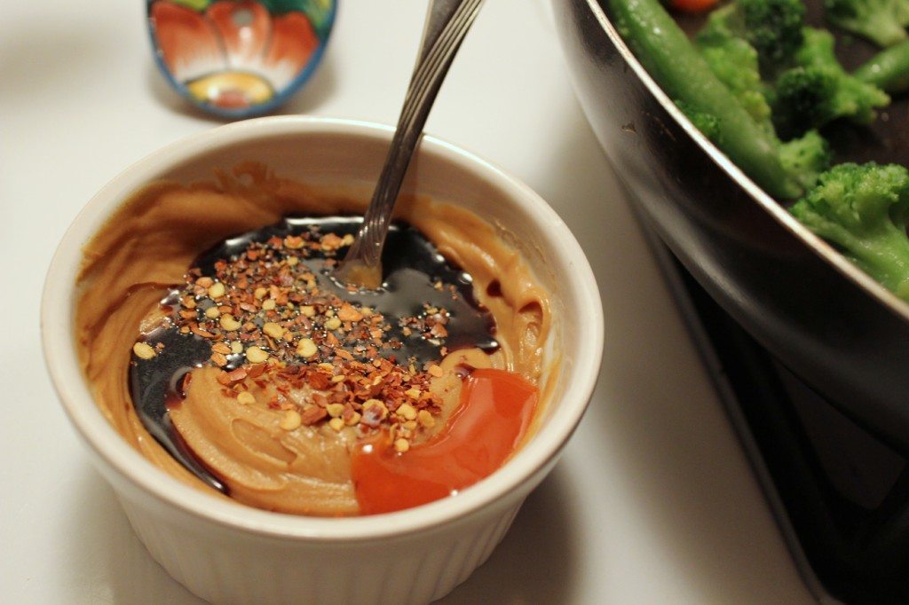 5 Ingredient Peanut Sauce Recipe vegancreamy spicyanddelicious