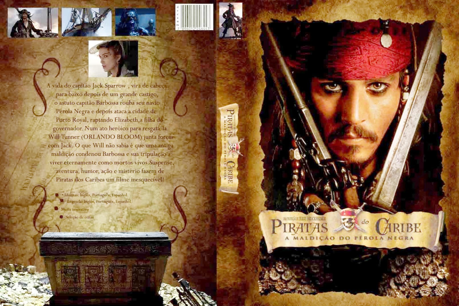 Piratas Do Caribe A Maldição Do Pérola Negra Capas Pombal: Piratas do Caribe - A Maldição do Pérola Negra