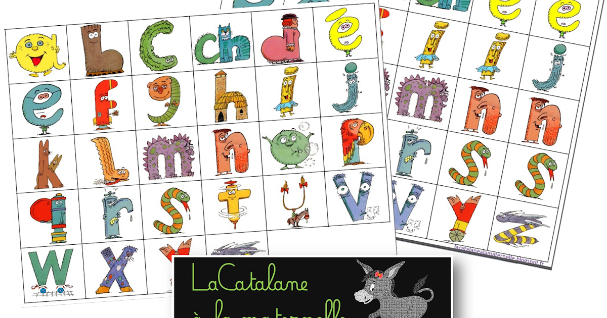 LaCatalane à la maternelle: Etiquettes ALPHAS