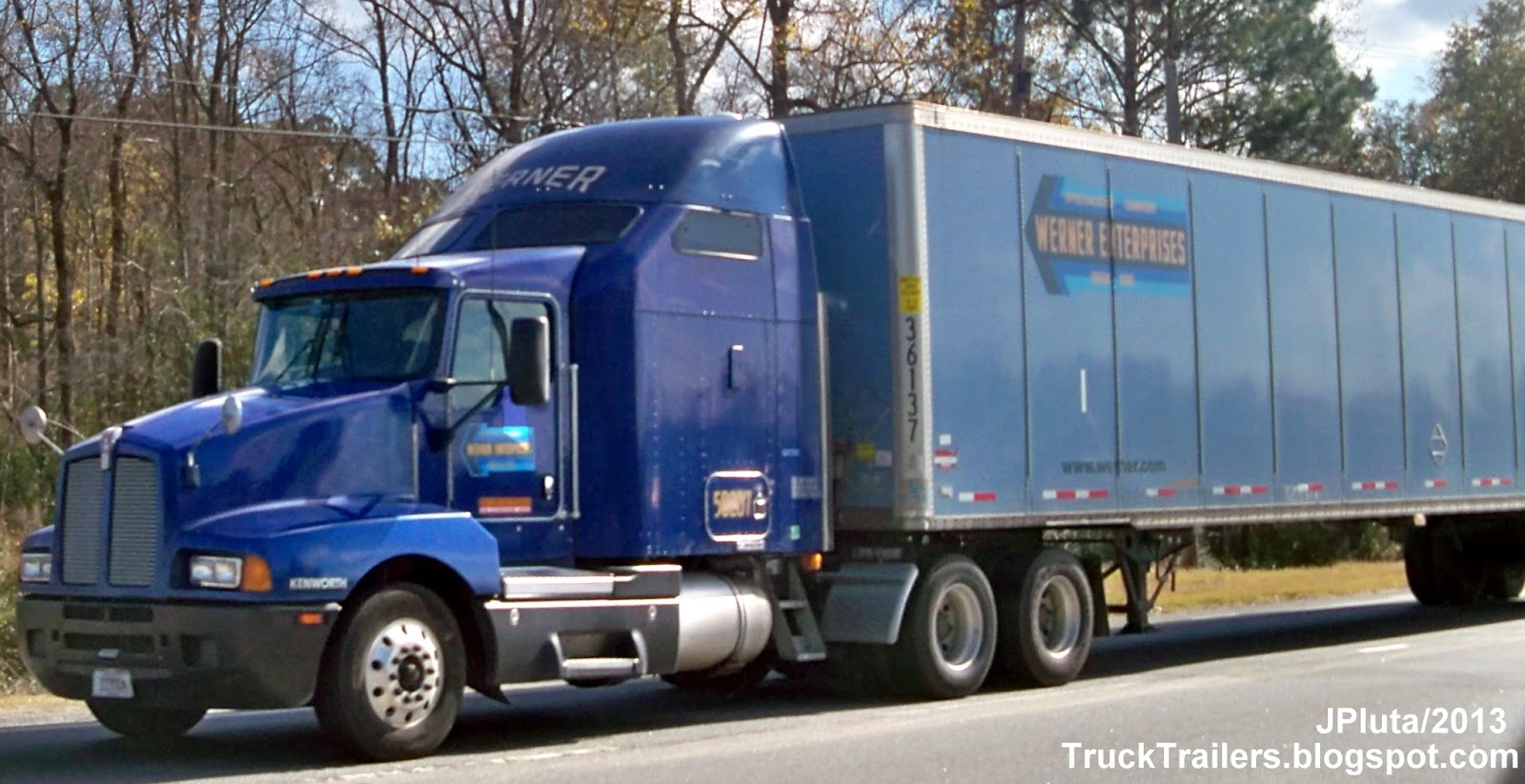 TRUCK TRAILER Transport Express Freight Logistic Diesel Mack Peterbilt Kenworth Volvo