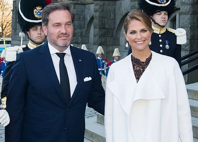 Crown Princess Victoria and Prince Daniel of Sweden, Prince Carl Philip of Sweden, Princess Madeleine of Sweden and her husband Christopher O'Neill,