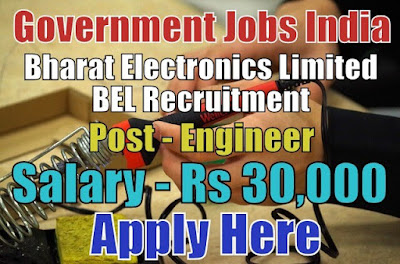 Bharat Electronics Limited BEL Recruitment 2018