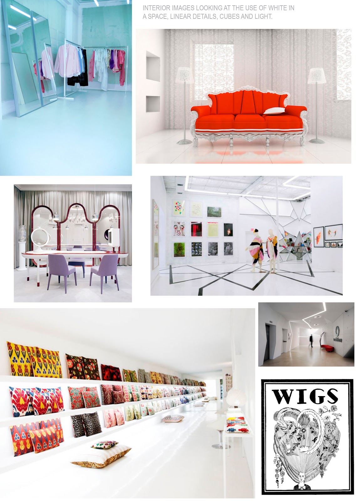 Interior Design 3rd year Wig Shop