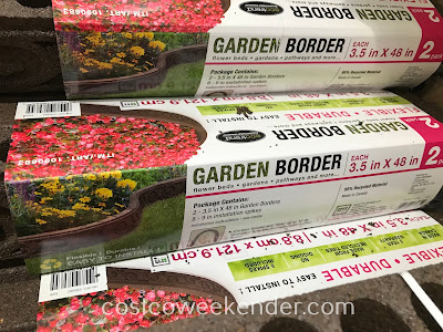 Ecotrend Flexible Rubber Garden Border: great for any home garden