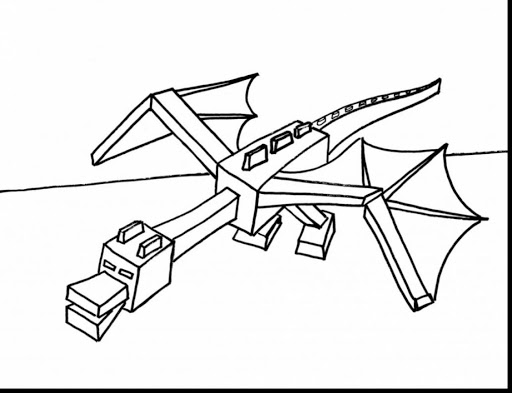 Best Minecraft Ender Dragon Coloring Pages Photos - Coloring Pages Free