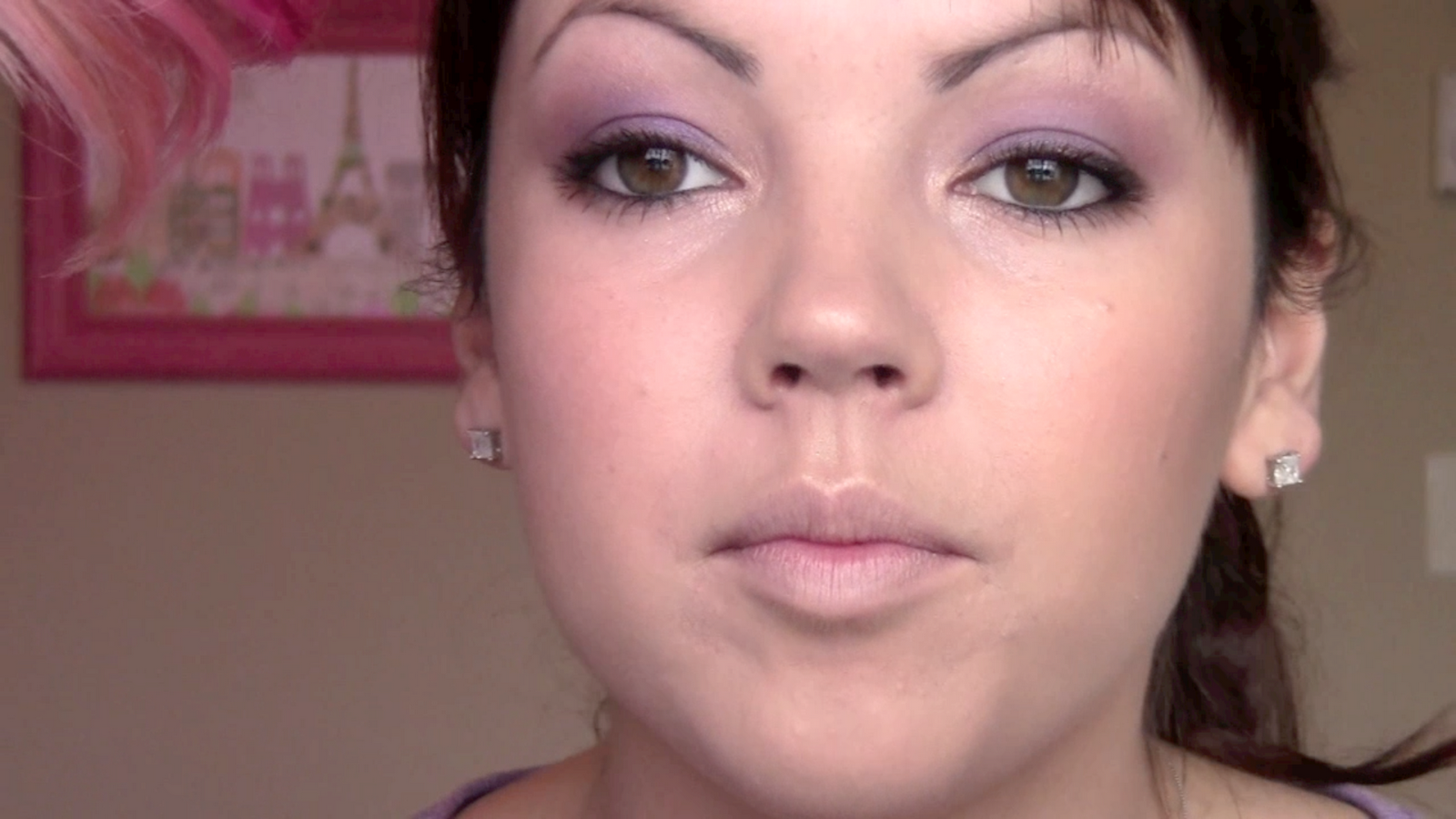 SAM SCHUERMAN How To Make Brown Eyes Look Greener w/ Baby Sistor!!