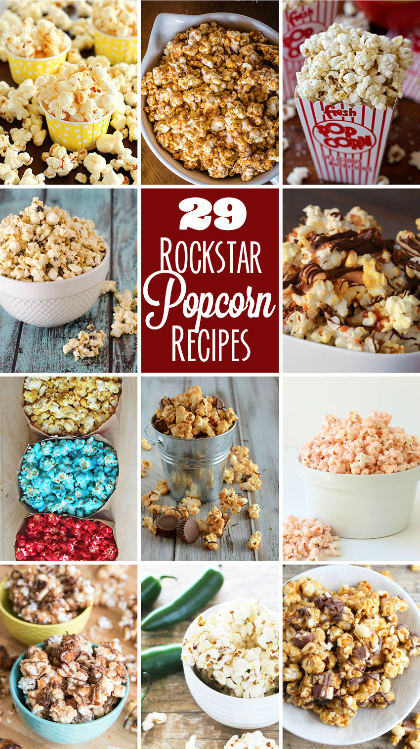 29 rockstar popcorn recipes from your favorite food bloggers!