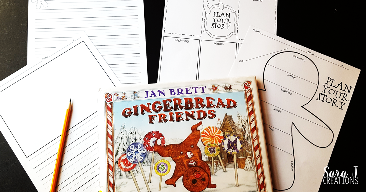 Ideas for teaching a Gingerbread Man mini reading and writing unit