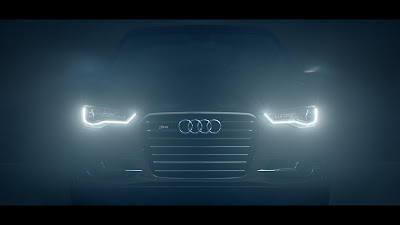 Audi at night