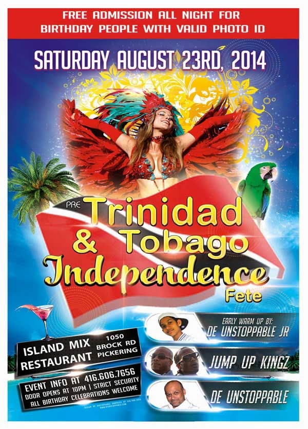 C.A. Confidential: Trinidad and Tobago Independence Fete @ Island MIx ...