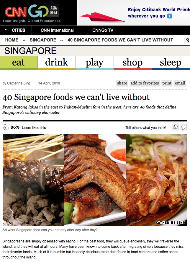 40 Singapore Foods We Can't Live Without CAMEMBERU