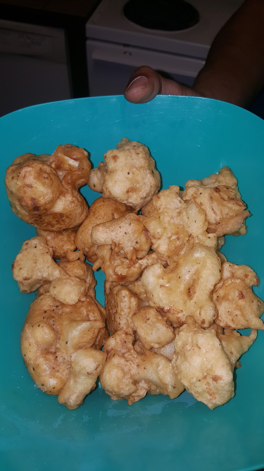 Vegan Food Fried Cauliflower wings