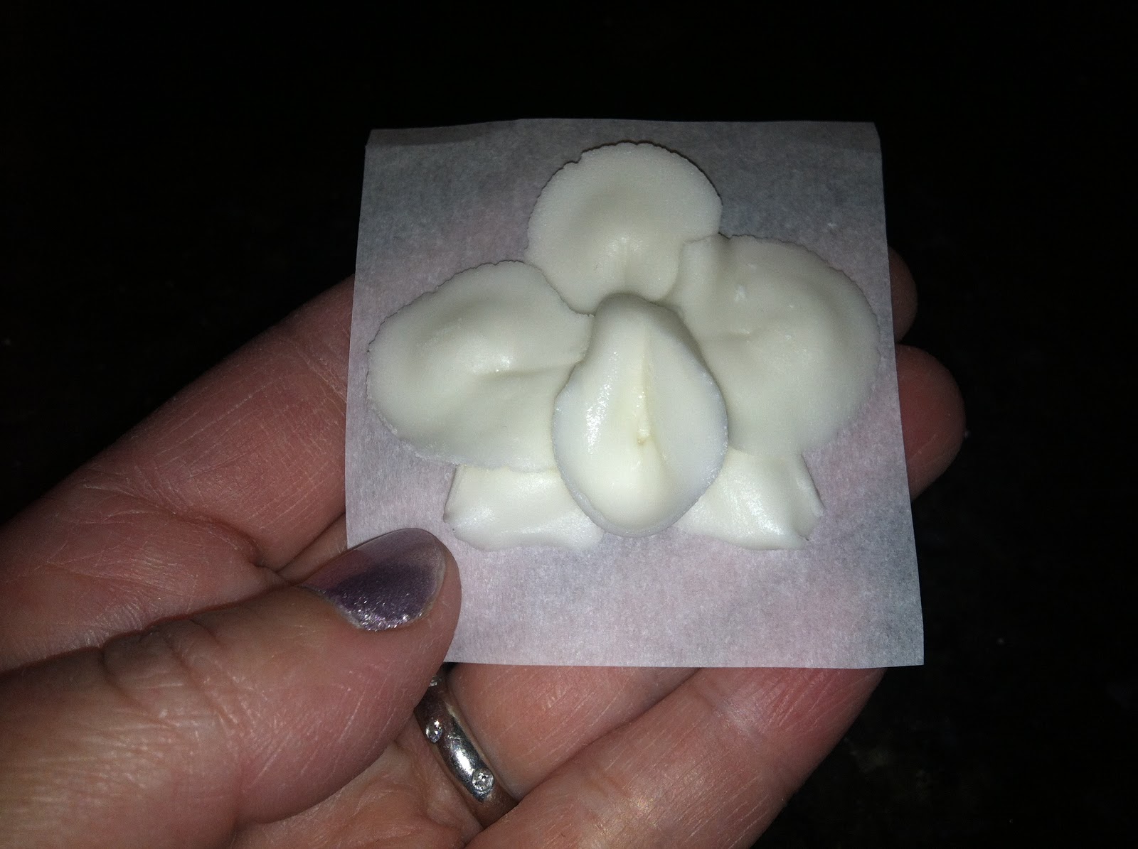 The Iced Queen Royal Icing Orchid