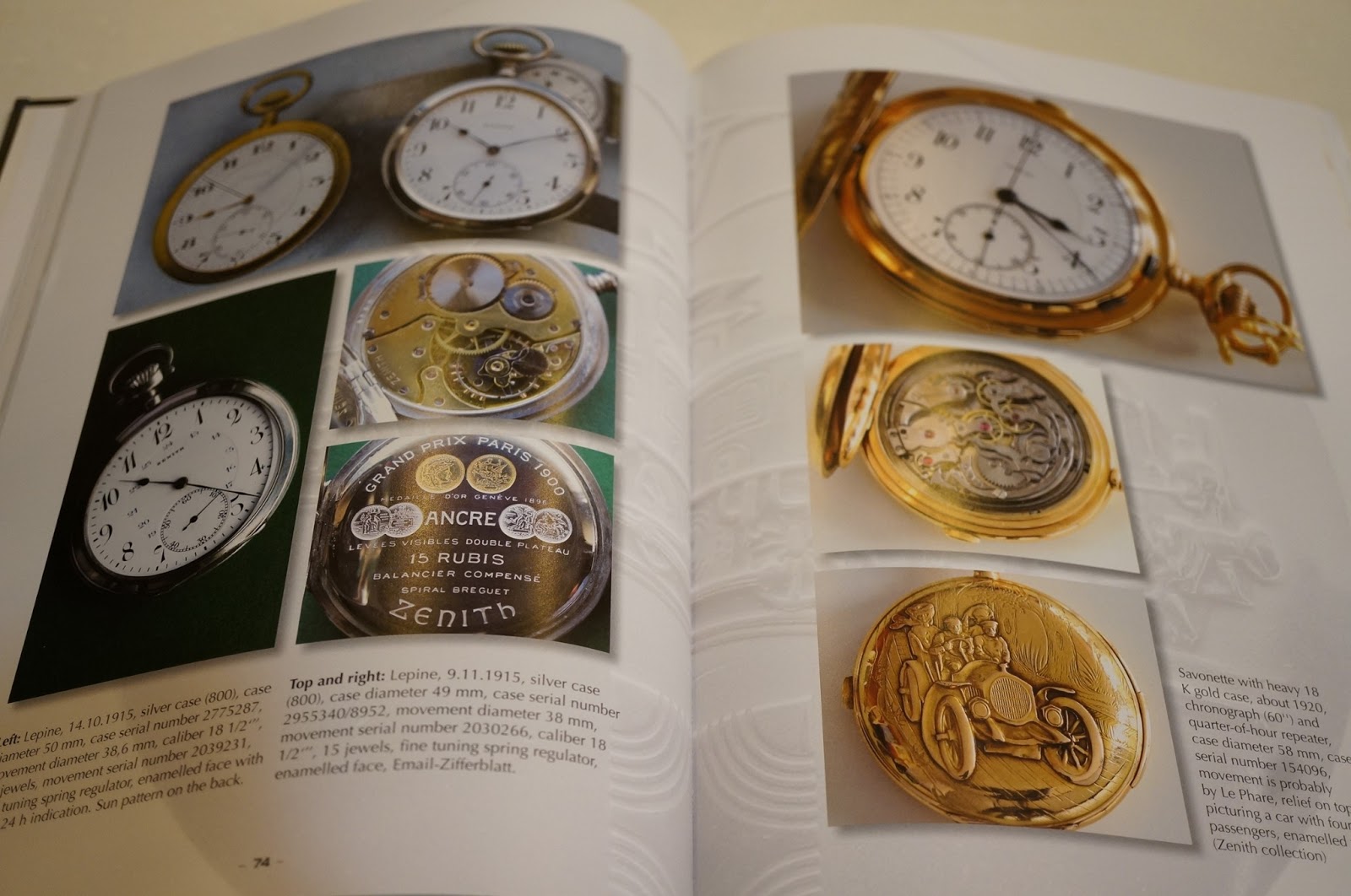 WATCHIONABLE ZENITH BOOK (BIBLE) BY MANFRED ROSSLER