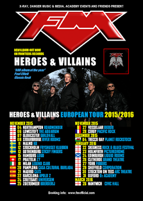 FM European Tour 2015/2016 live dates poster