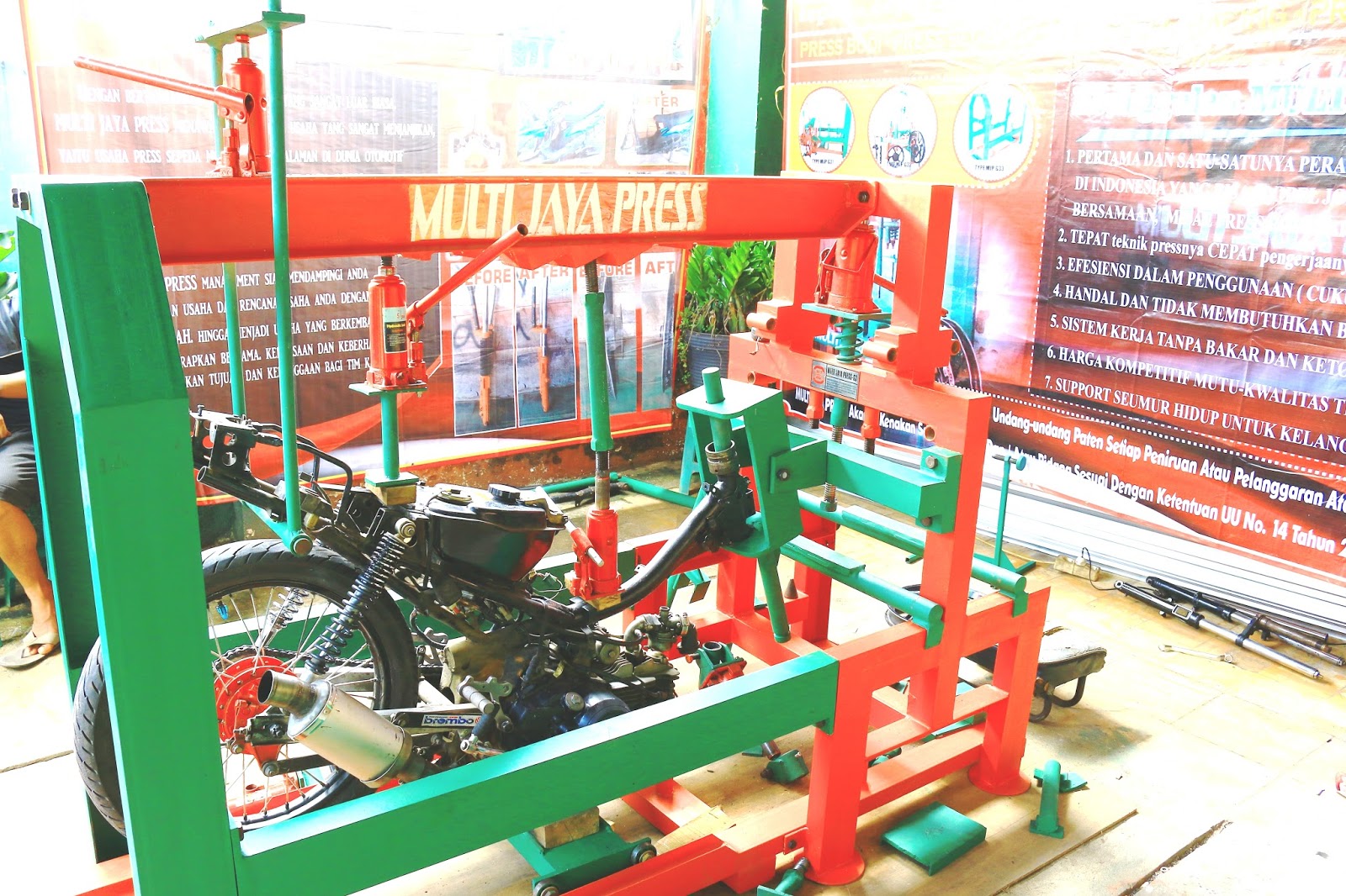 Jual Mesin Press Body Sepeda Motor 0823 223 88881 081 569