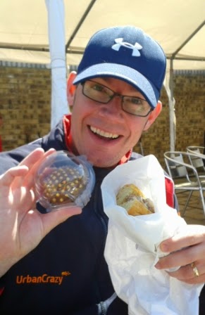 Lunch is served - a great little lunch from Annie's Larder in Margate