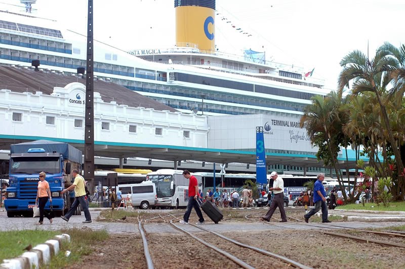 Blogisticando: Terminal Marítimo de Passageiros Giusfredo Santini