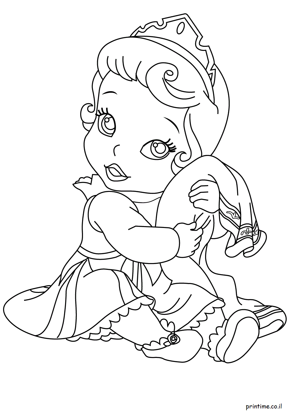Baby Aurora Coloring Pages Coloring Pages