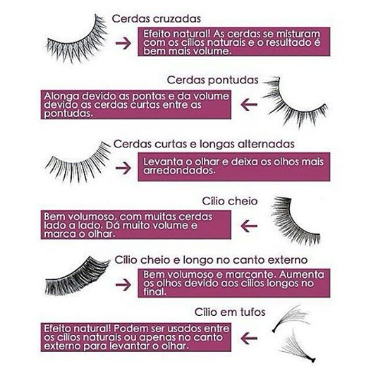 Cilios Postiços Para Cada Tipo De Olho - Sobre os Olhos
