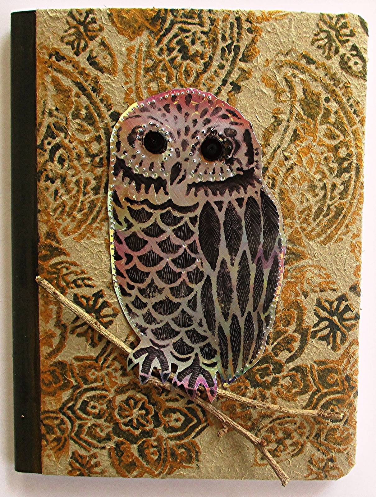 StencilGirl Talk Owls & Paisley Notebooks and Cards