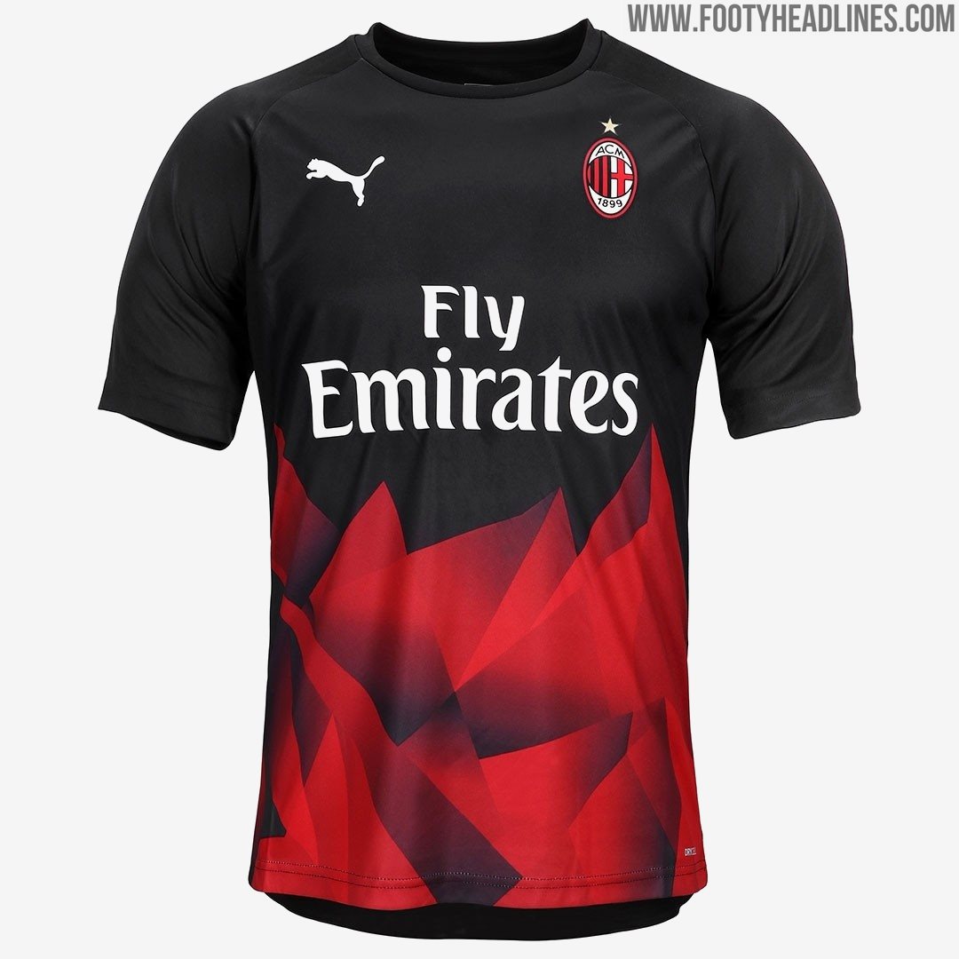 Better Than The Third Kit? 2 AC Milan 19-20 Pre-Match Jerseys Released ...