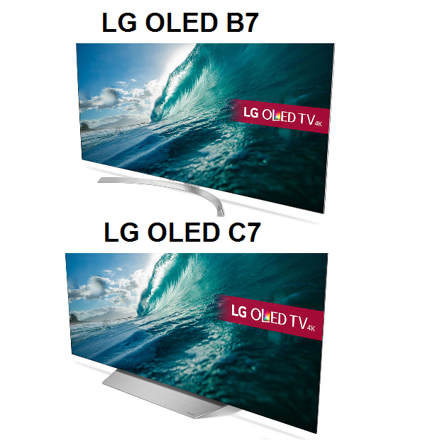 Choosing TV OLED B7 vs C7 LED TV reviews