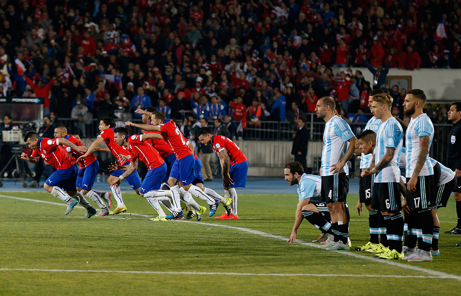 Partidos de la Roja: [04/07/2015] Chile-Argentina - 0:0 (4:1)