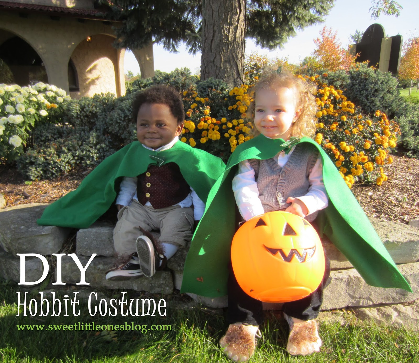 DIY Hobbit Halloween Costumes - www.sweetlittleonesblog.com