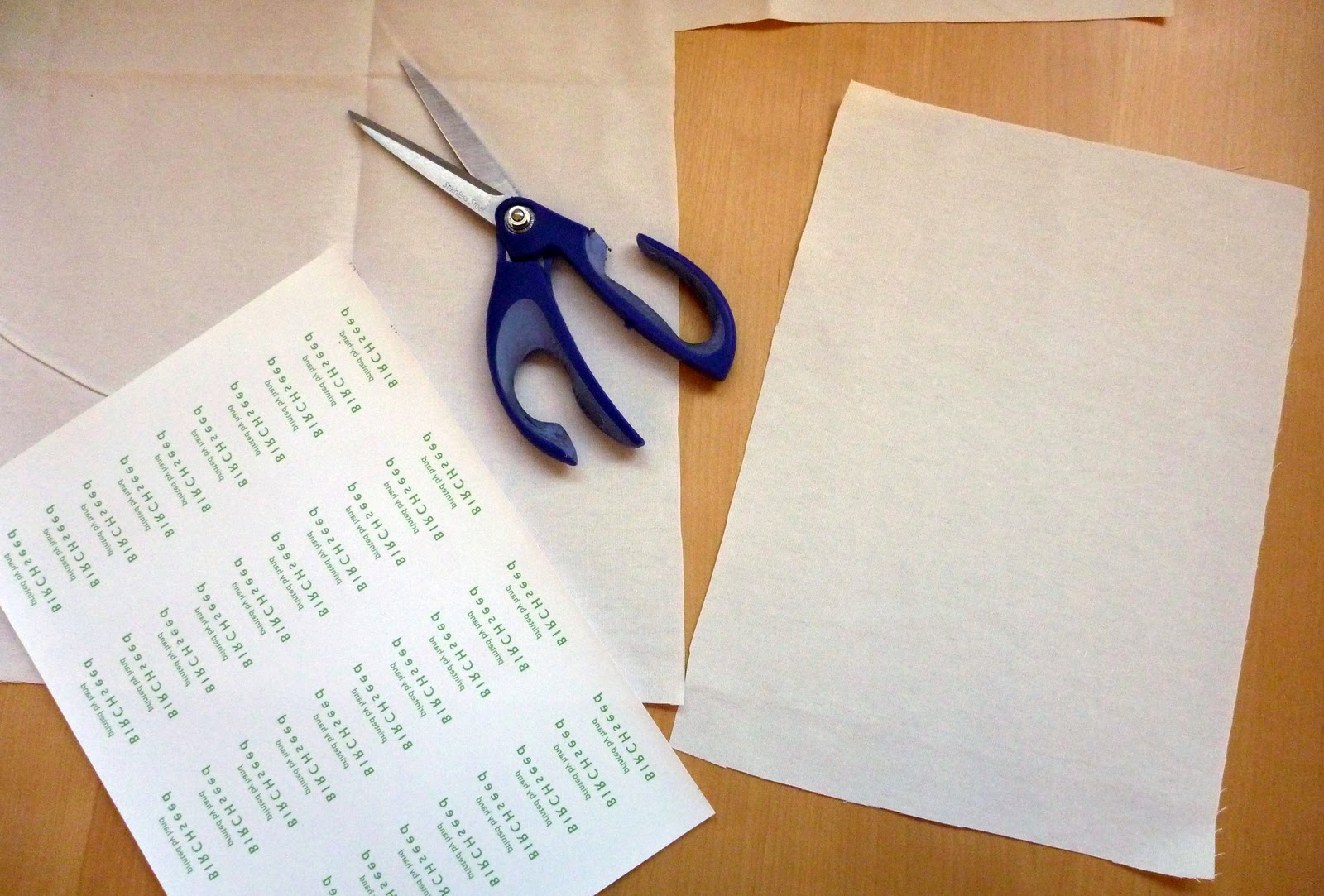 B I R C H s e e d printed by hand tutorial how to make home made