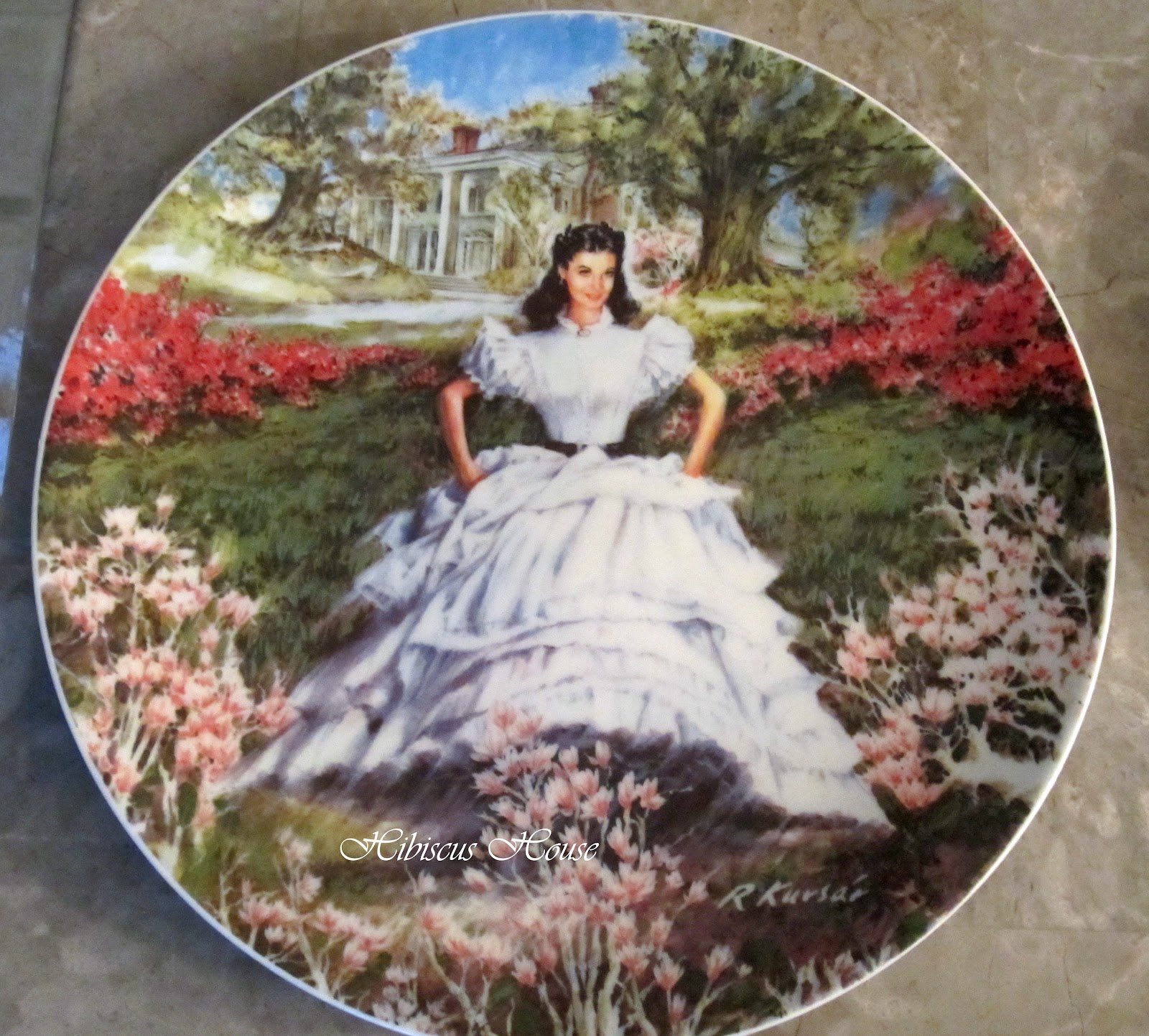 Gone With the Wind Collection of 8 Plates I.3