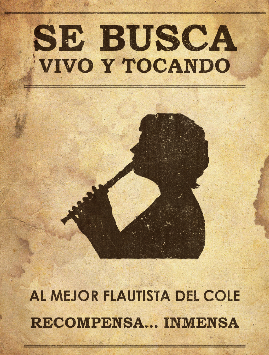 Entre pitos y flautas Se busca al mejor flautista del cole...