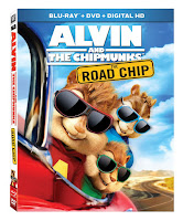 Alvin and the Chipmunks Road Chip Blu-ray Cover