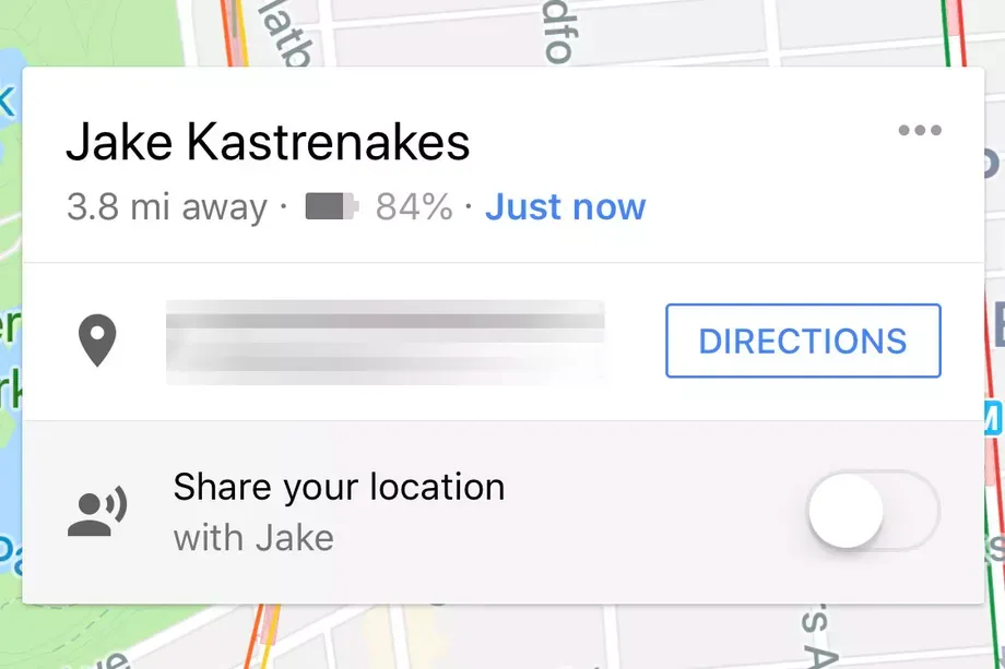 Google Maps' location sharing will now share your phone's battery status, too