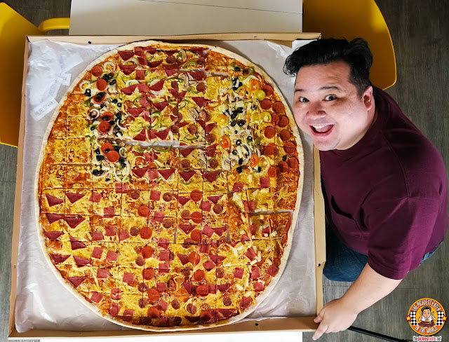 THE PICKIEST EATER IN THE WORLD BIG GUYS PIZZA WHERE THEY MAKE THEM BIG