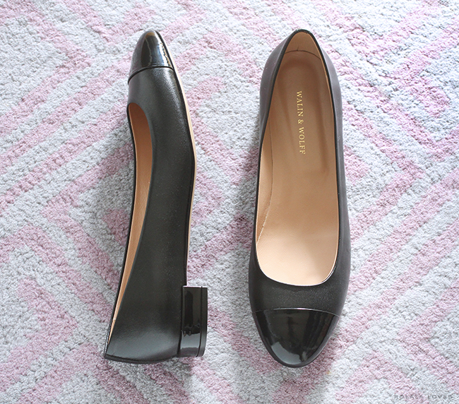 flats with a little heel