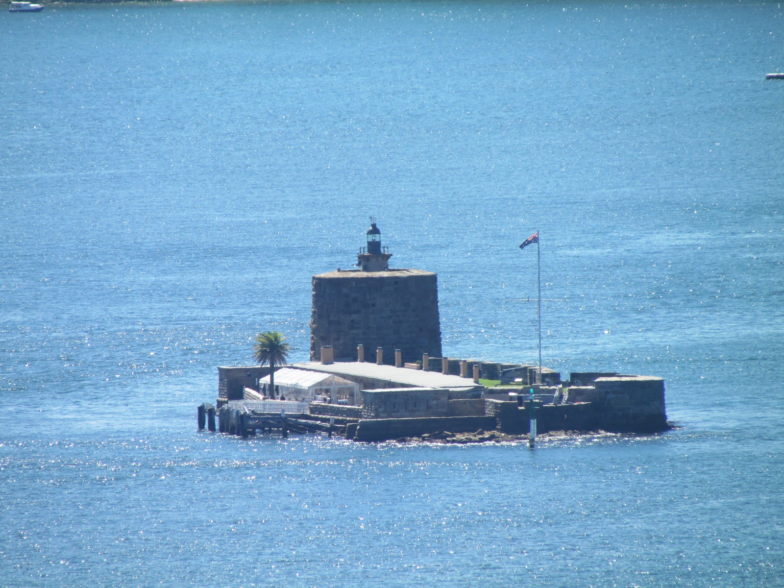 A View Of Sydney Fort Denison
