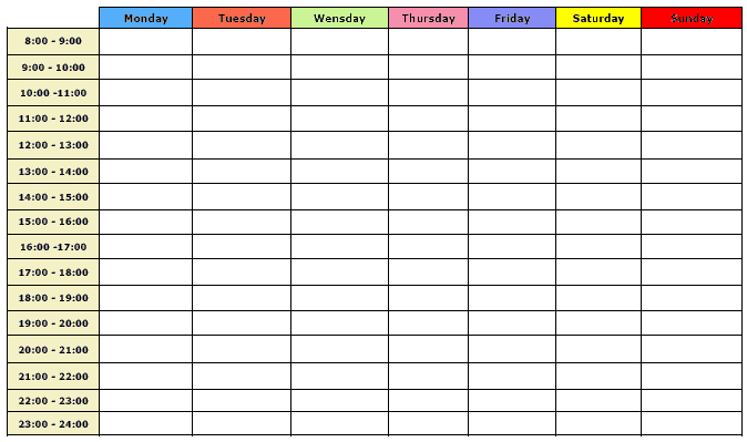 university timetable template my class android apps on high school timetable template